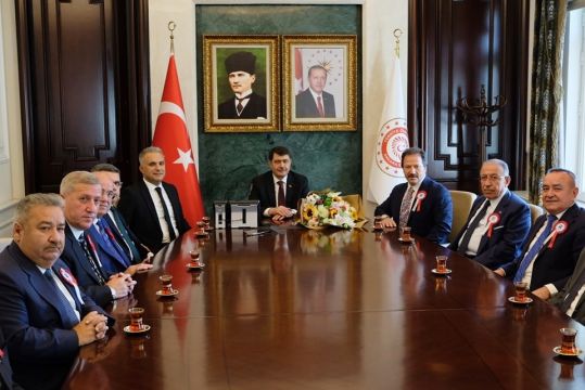 ANKESOB’dan Vali Şahin’e Ahilik ziyareti
