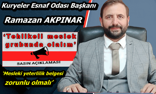 Tehlikeli meslek grubunda olalım